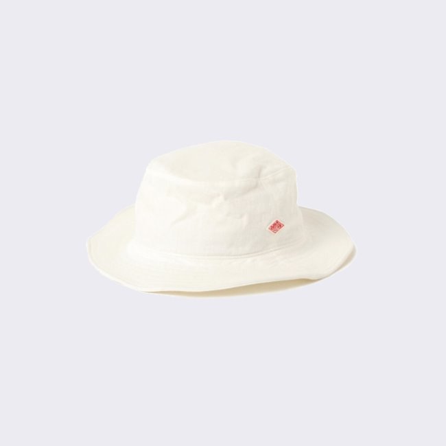 [단톤]DANTON_코튼 린넨 모자 JD-7124 MSL LIGHT COTTON LINEN HAT WHITE