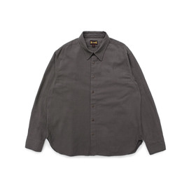 [빅유니온]Big Union_헤비 린넨 레귤러 셔츠 차콜 Heavy Linen Regular Shirt Charcoal