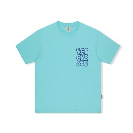 [예스아이씨] yeseyesee_C-logo Tee Bright Blue