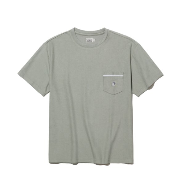 [빅유니온]Big Union_Terry Pocket T-Shirts / ASH KHAKI